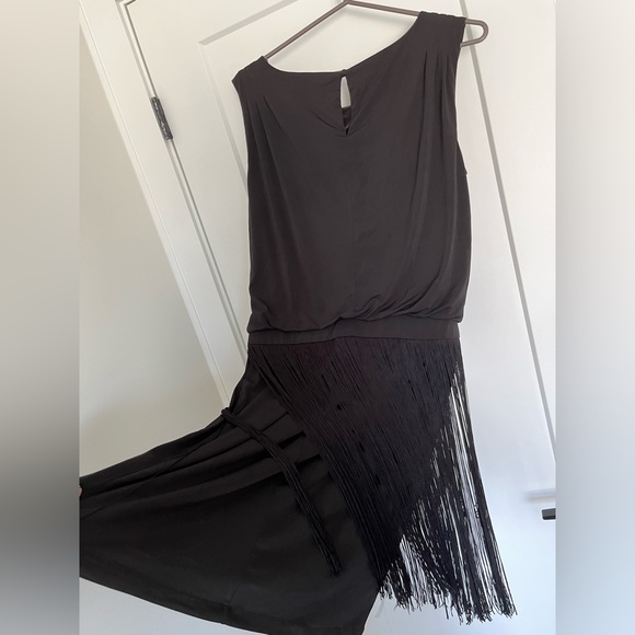 Tristan Tasselled Black Dress - Picture 6 of 6